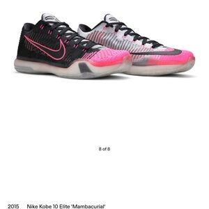 Nike Kobe X Elite Low - Blk/Wolf Grey/Pink